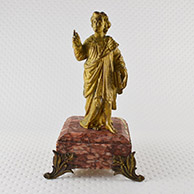 Antique Sculpture - The Speaker with a Hand Raised 
