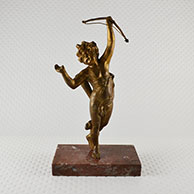 Antique Sculpture - Putto - Cupid and his Bow