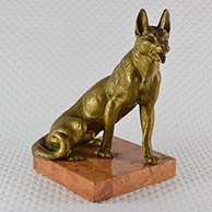 Escultura Antiga - Lobo - Canis Lupus