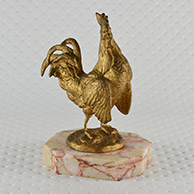 Antique Sculpture - The Rooster - Cock