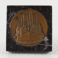 Antike Medaille - Paris - Ile de la Cité - Notre-Dame de Paris