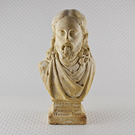 Antique Sculpture - Bust of Jesus Christ