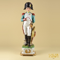 Porcelana Antigua - Napoleón Bonaparte - Aguila Imperial